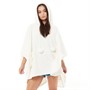 Board Angels Damen Ponchos Ecru