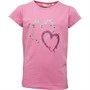 Board Angels Piger Intertwined Heart T-shirts Lyserød