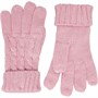 Board Angels Gants Cable Fille Vieux Rose