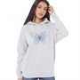 Board Angels Womens Hoodie Light Grey Marl