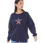 Board Angels Dames Sweaters Marineblauw