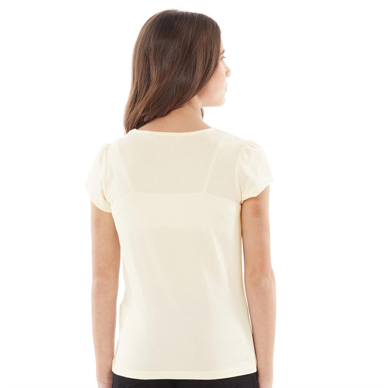 Board Angels Girls California T-Shirt Winter White