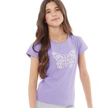Board Angels Piger Butterfly Overdele Lys Lilla