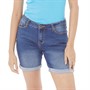 Board Angels Womens Denim Shorts Blue