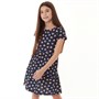 Board Angels Robes Dropped Hem Fille Bleu Marine