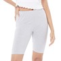 Board Angels Womens Cotton/Elastane Cycle Shorts Grey Marl