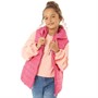 Board Angels Girls Hooded Gilet Pink
