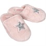Board Angels Girls Sequin Heart Slippers Pink