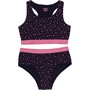 Board Angels Girls Crop Top And Briefs Set Navy/Pink