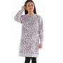 Board Angels Girls Sweatshirt Dress Grey/Multi