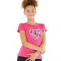 Board Angels Girls Heart T-Shirt Pink