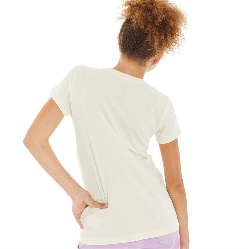 Board Angels Girls VW T-Shirt Winter White