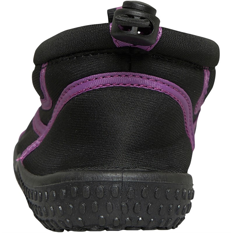 Board Angels Girls Aqua Shoes Black/Purple