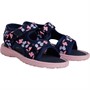 Board Angels Girls Floral Sports Sandals Navy Floral