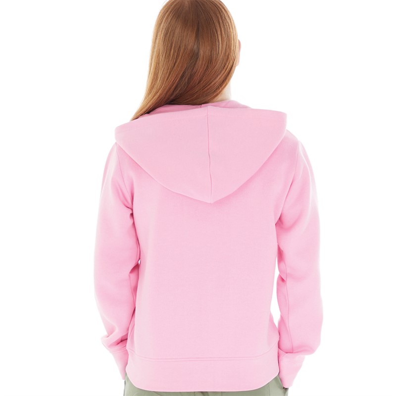 Board Angels Girls Zip Through Hoodie Pink