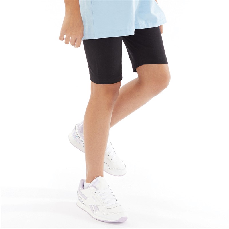 Board Angels Girls Cycle Shorts Black