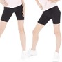 Board Angels Girls Two Pack Cycling Shorts Black