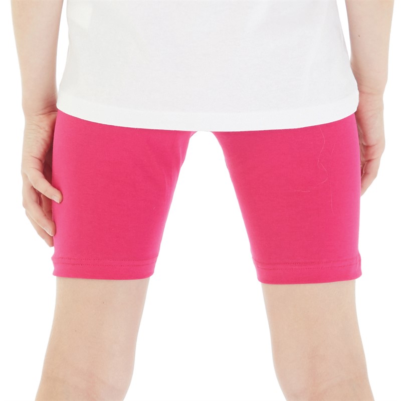 Board Angels Girls Cycle Shorts Pink