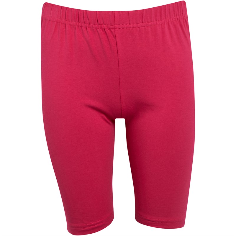 Board Angels Girls Cycle Shorts Pink