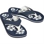 Board Angels Womens EVA Toe Post Sandals Navy/White