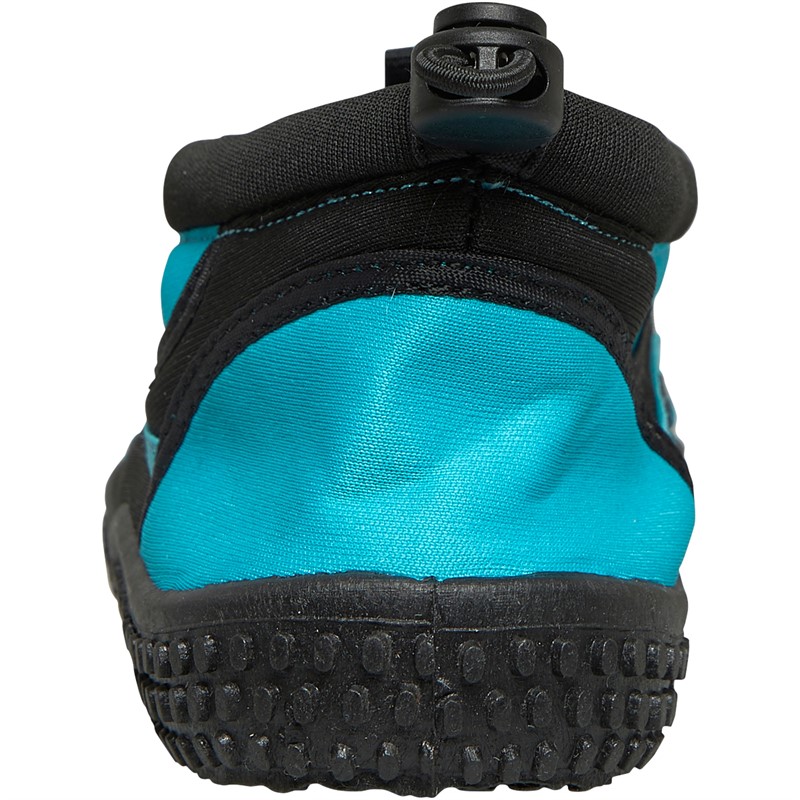 Board Angels Womens Aqua Shoes Black/Aqua