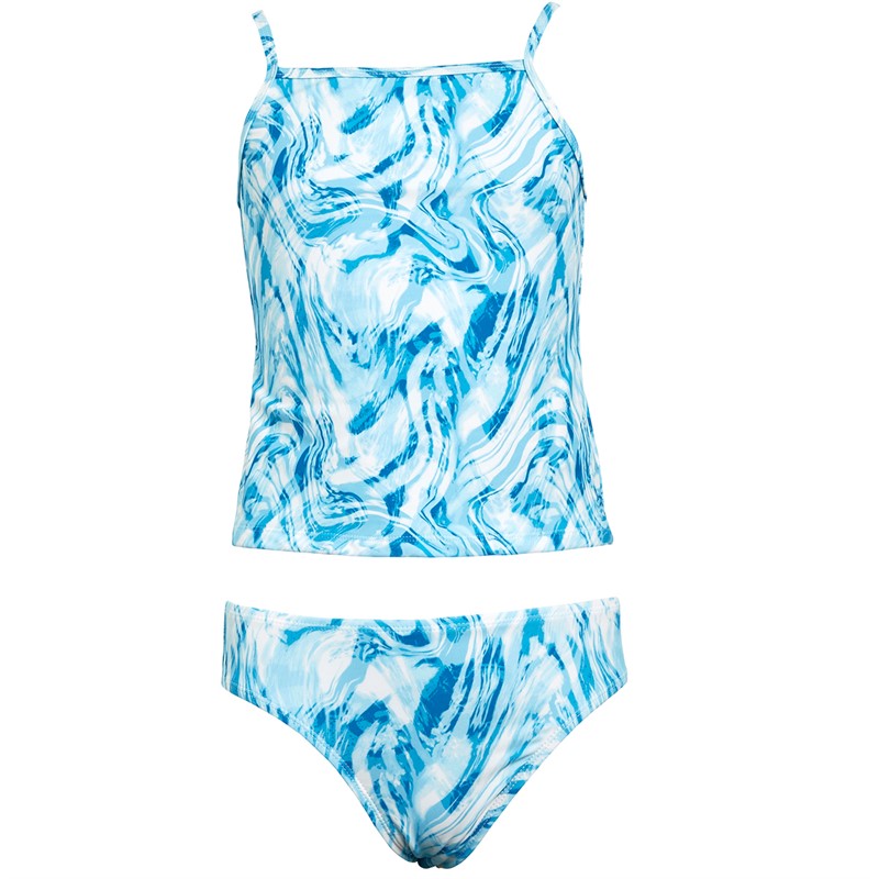 Board Angels Girls Tankini Blue