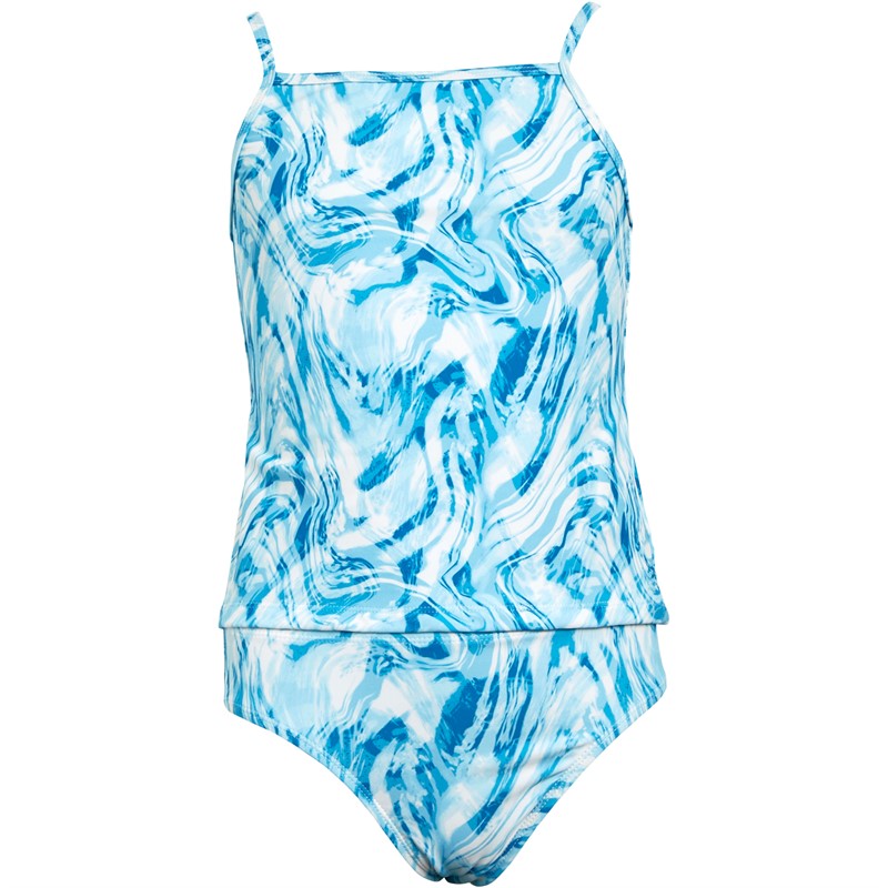 Board Angels Girls Tankini Blue