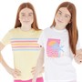 Board Angels Girls Two Pack T-Shirts Multi