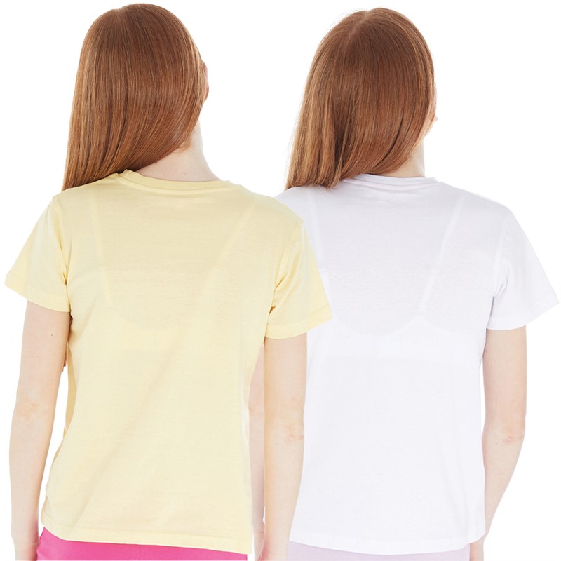 Board Angels Girls Two Pack T-Shirts Multi