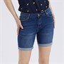 Board Angels Womens Denim Shorts Mid Wash
