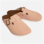 Board Angels Womens Aloha Mule Footbed Sandals Pink/Rose Gold