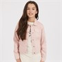 Board Angels Girls Denim Jacket Pale Rose