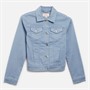 Board Angels Girls Denim Jacket Sky Blue