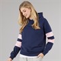 Board Angels Womens Hoodie Navy/Pink