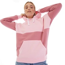 Board Angels Womens Colour Block Hoodie Pink