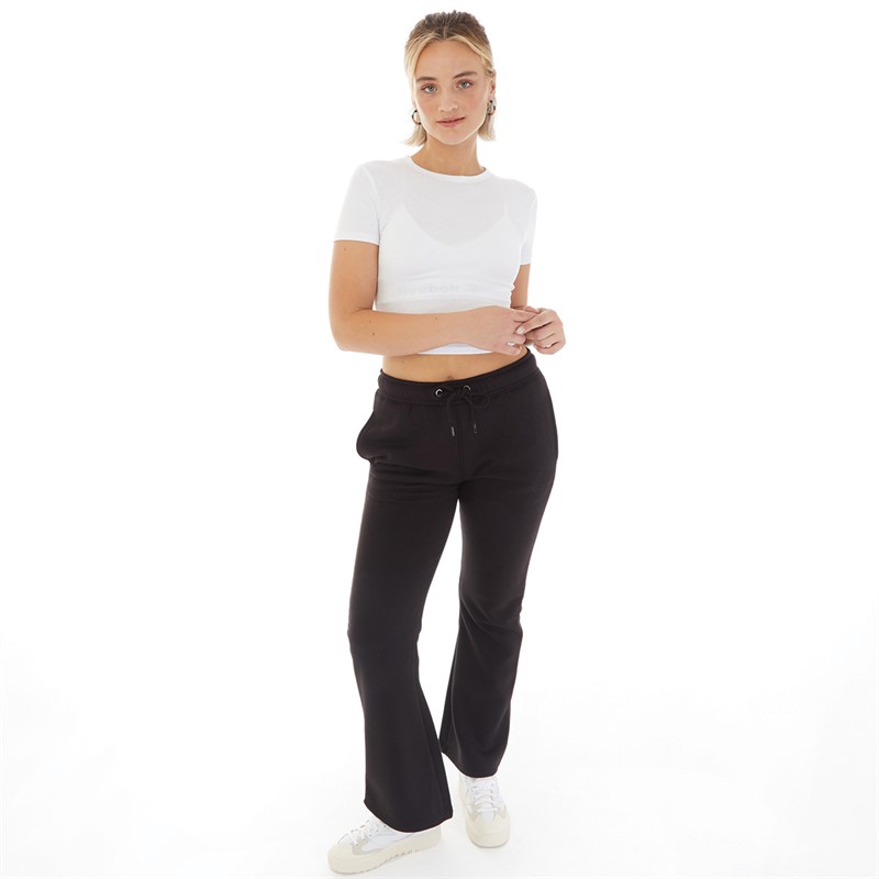 Board Angels Womens Kick Flare Joggers Black