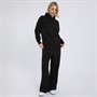 Board Angels Womens Hoodie And Wide Leg Joggers Tracksuit Black