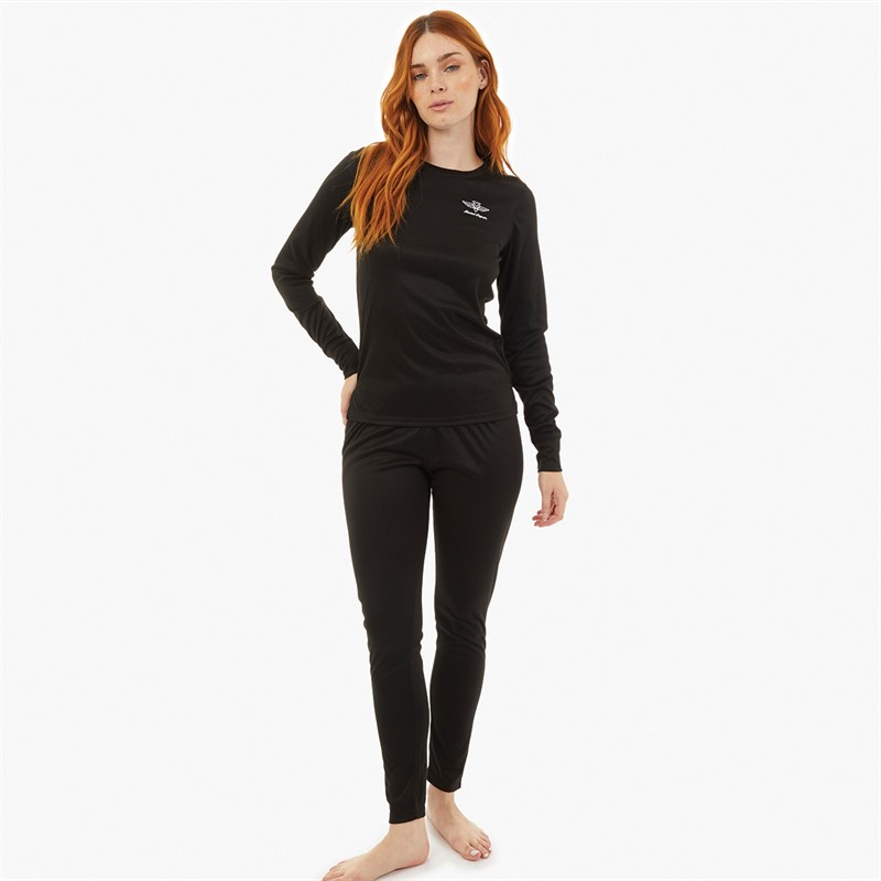 Board Angels Womens Baselayer Set Black