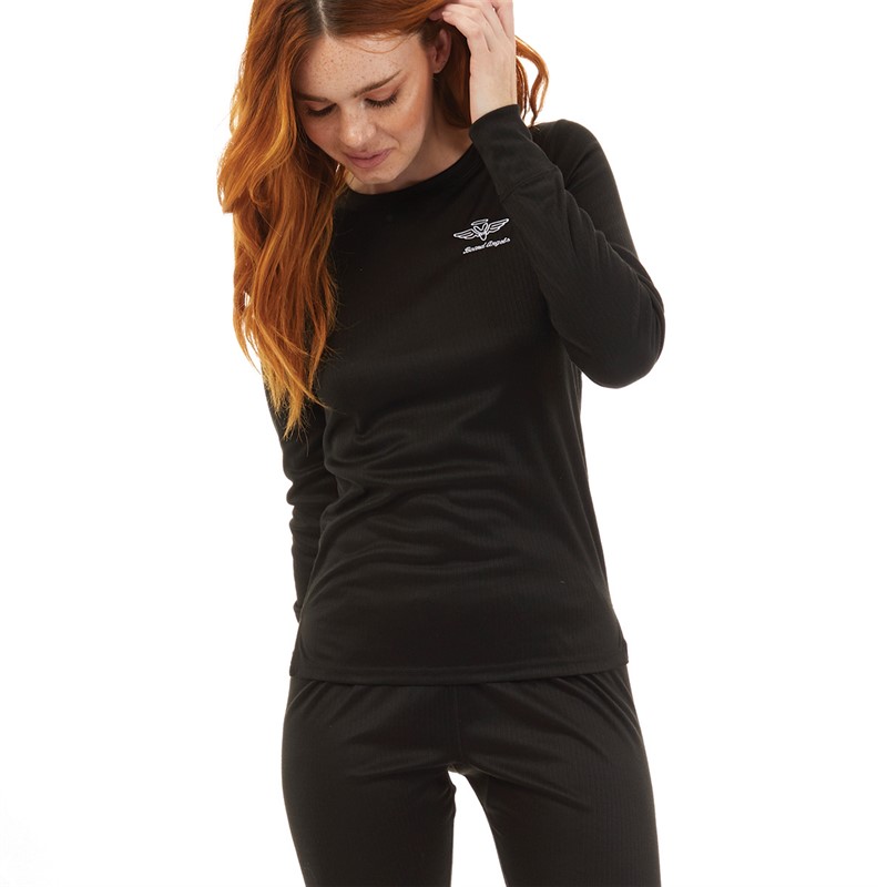 Board Angels Womens Baselayer Set Black