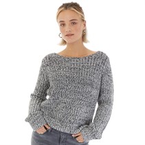 Board Angels Womens Scoop Neck Sweater Multi