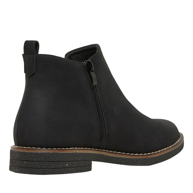 Board Angels Womens Grace Chelsea Boots Black