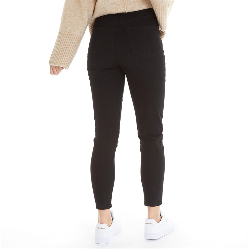 Board Angels Womens Skinny Jeans Black