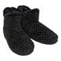 Board Angels Womens Chenille Bootee Black