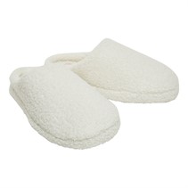 Board Angels Womens Sherpa Mule Slippers Cream