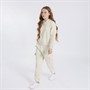Board Angels Girls Hoodie And Cargo Joggers Tracksuit Ecru