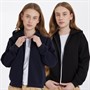 Board Angels Girls Pack Zip Through Hoodies Black/Navy