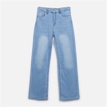 Board Angels Girls Wide Leg Jeans Light Blue
