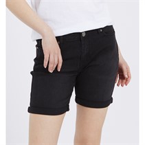 Board Angels Womens Denim Shorts Black