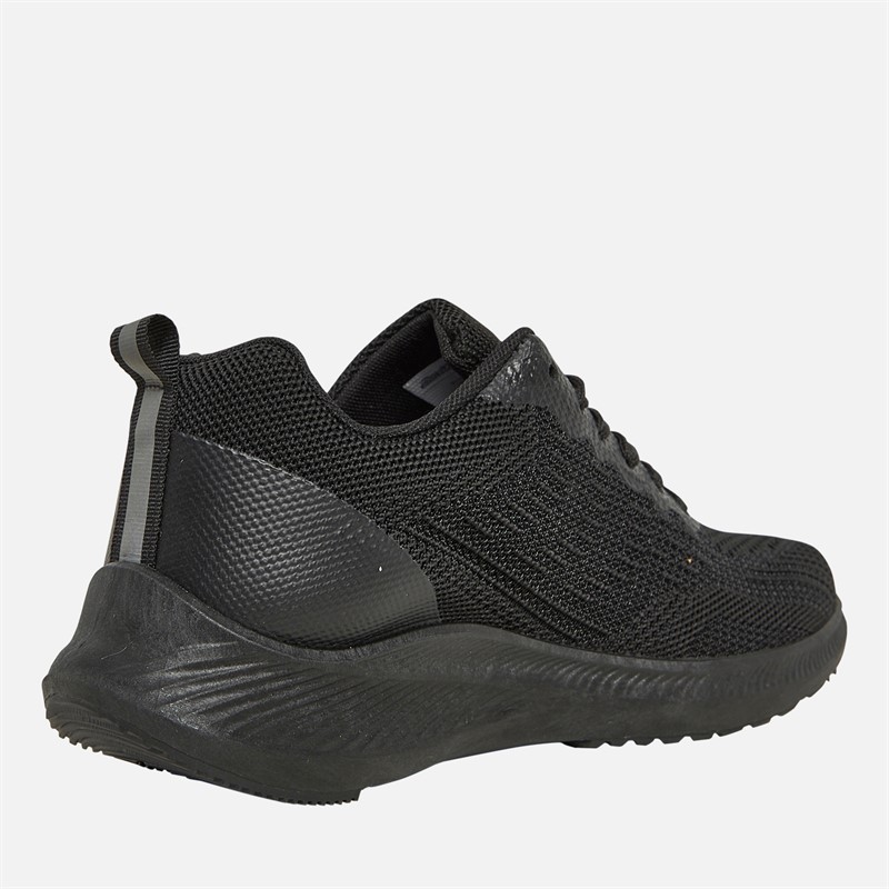 Board Angels Womens Deloris Trainers Black Mono