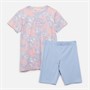 Board Angels Girls Tie Dye T-Shirt And Shorts Set Multi